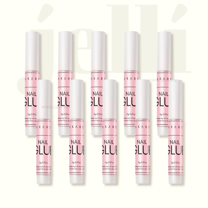 10buc x makartt lipici de unghii press-on de lux super puternic 2g