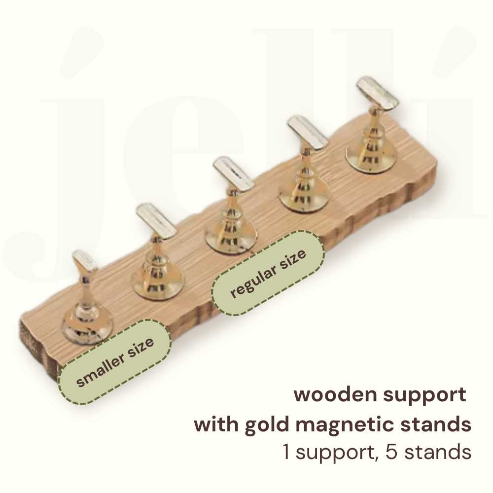 suport din lemn pentru tipsuri (gold)