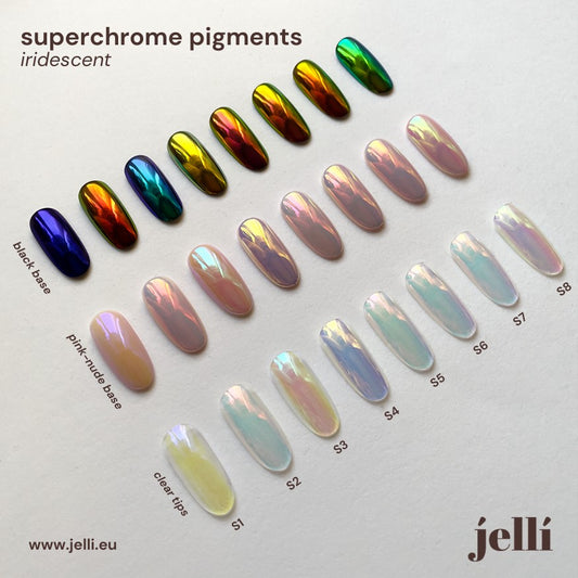 superchrome iridescent pigment pudră 1g