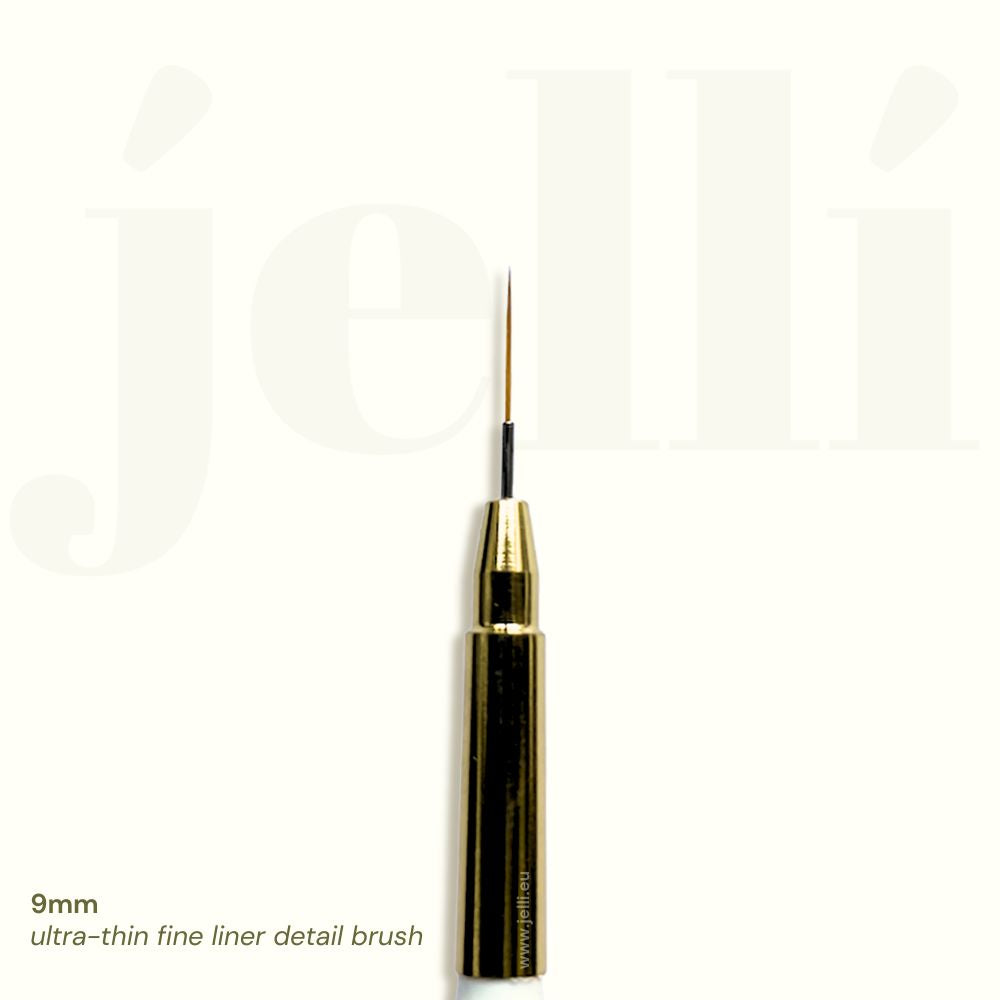 9mm ultra thin detail fine liner brush for nail art & painting