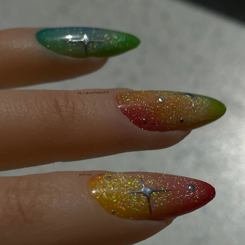 vivid dreams - custom luxury press-on nails set