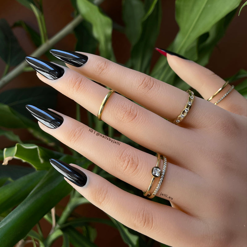 red bottoms custom luxury press-on nails set