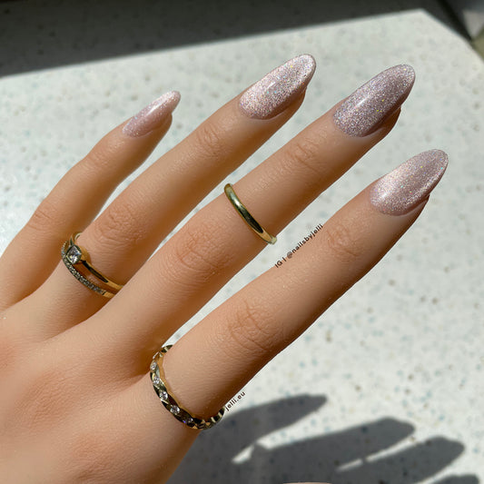 velvet shine - custom luxury press-on nails set