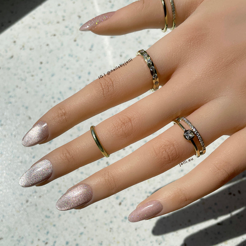 velvet shine - custom luxury press-on nails set