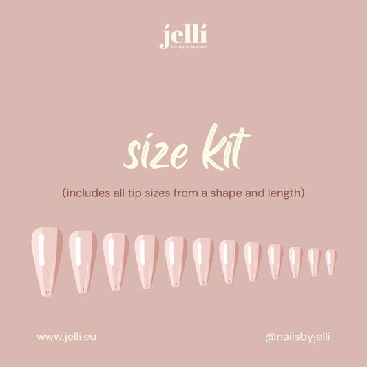 nail size kit for luxury press-ons and soft gel tips