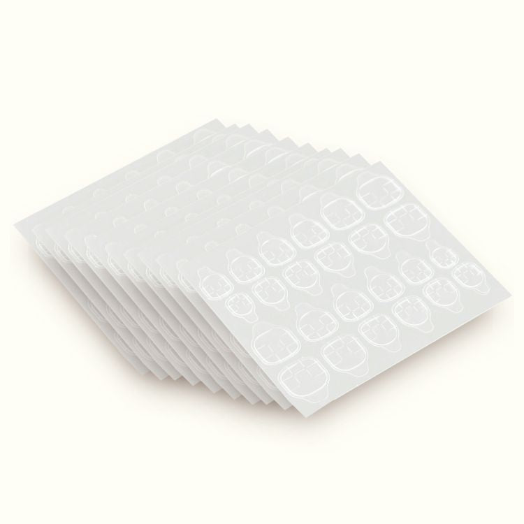 S/M adeziv dublu puternic sticky tabs pentru unghii press-on (pachet set)