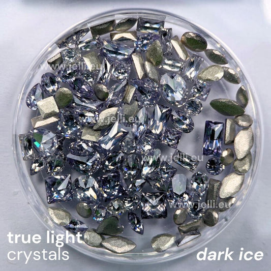 jellí true light crystals CZ - dark ice
