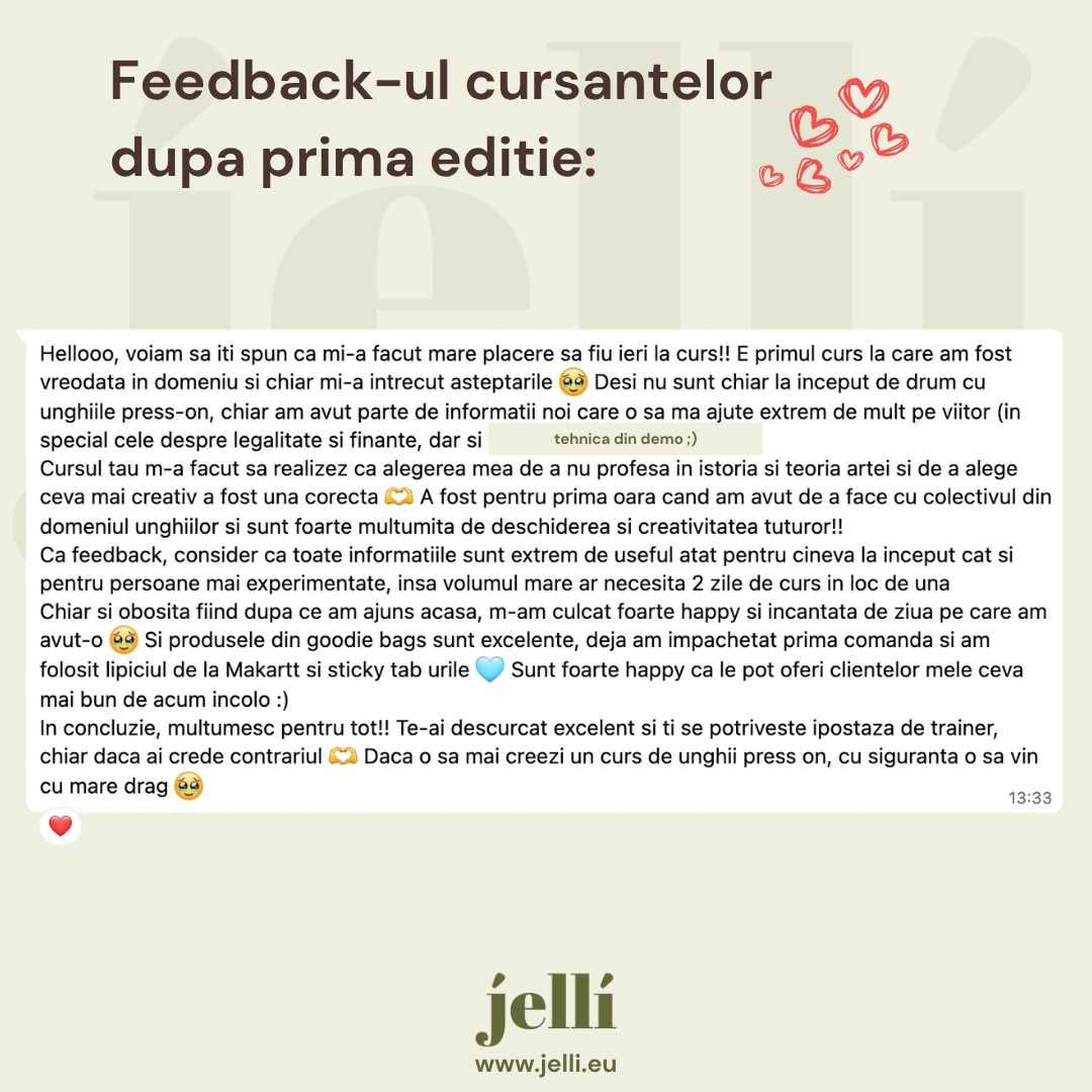 ⭐️ MASTERCLASS - Press-on Nails: Ultimate Guide (RO) - 2nd edition