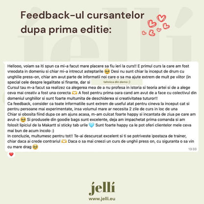 ⭐️ MASTERCLASS - Press-on Nails: Ultimate Guide (RO) - 2nd edition