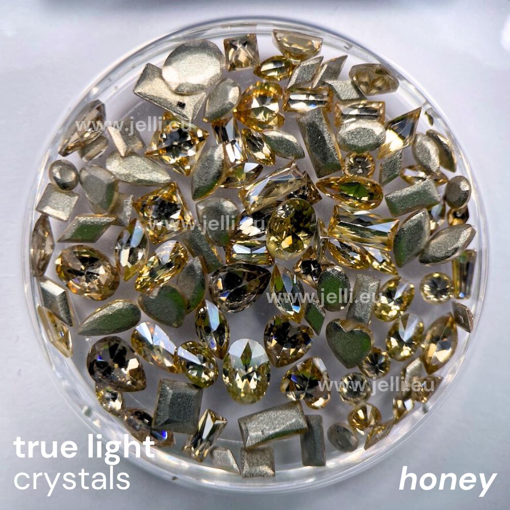 jellí true light crystals CZ - honey