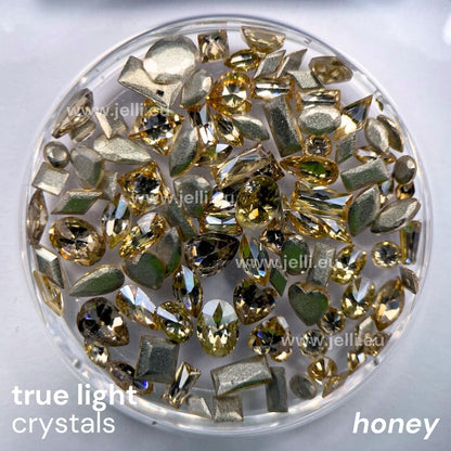 jellí true light crystals CZ - honey
