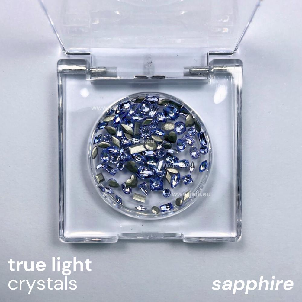jellí true light crystals CZ - sapphire