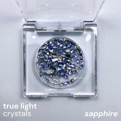 jellí true light crystals CZ - sapphire