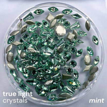 jellí true light crystals CZ - mint