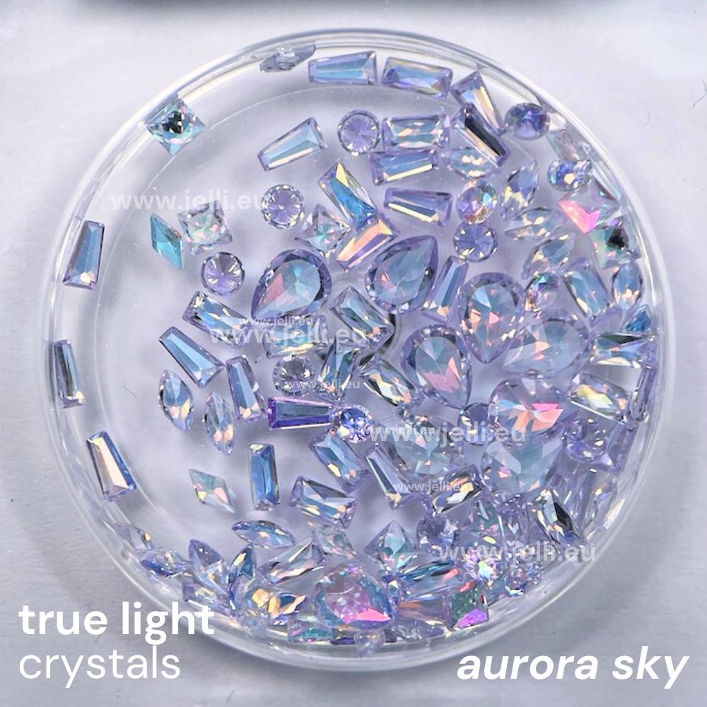 jellí true light crystals CZ - aurora sky