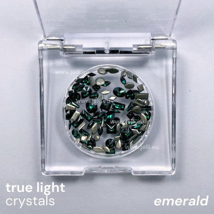 jellí true light crystals CZ - emerald