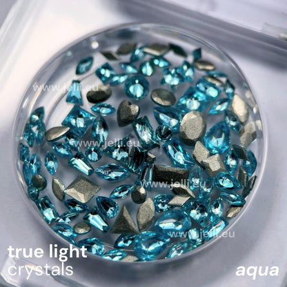 jellí true light crystals CZ - aqua