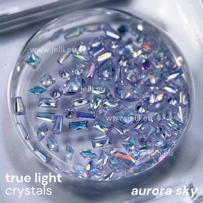 jellí true light crystals CZ - aurora sky