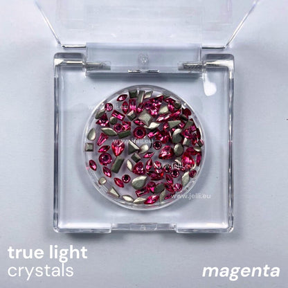 jellí true light crystals CZ - magenta