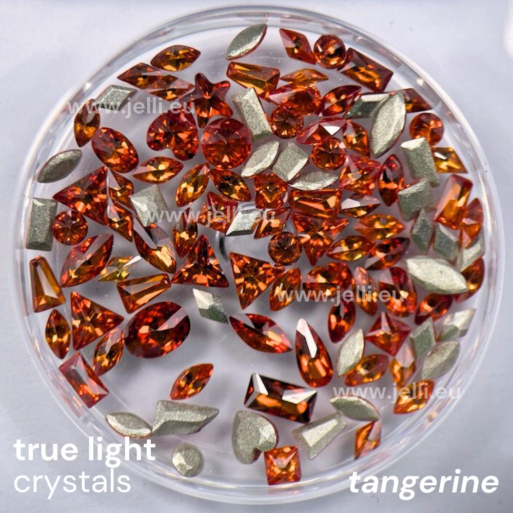 jellí true light crystals CZ - tangerine