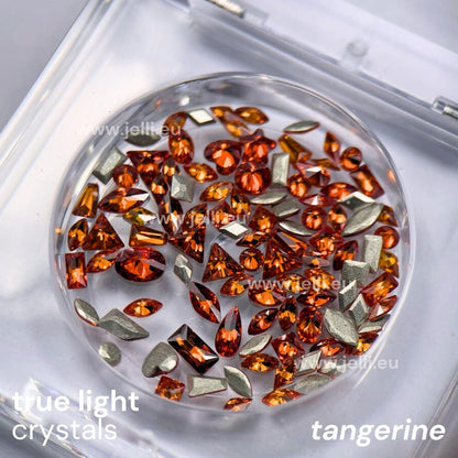 jellí true light crystals CZ - tangerine