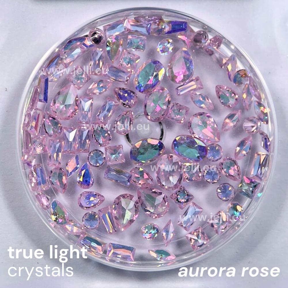 jellí true light crystals CZ - aurora rose