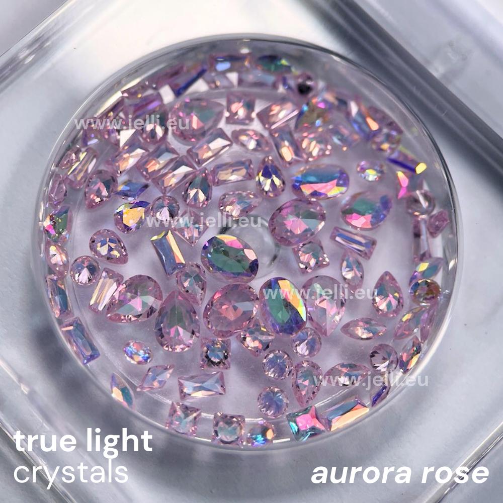 jellí true light crystals CZ - aurora rose