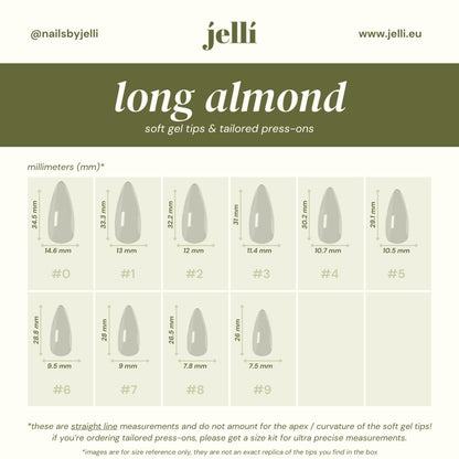 tape measurements for custom luxury press-on nails