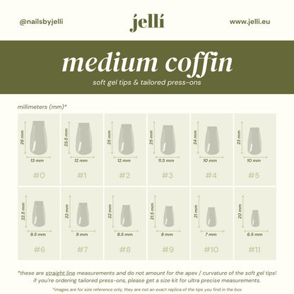 tape measurements for custom luxury press-on nails