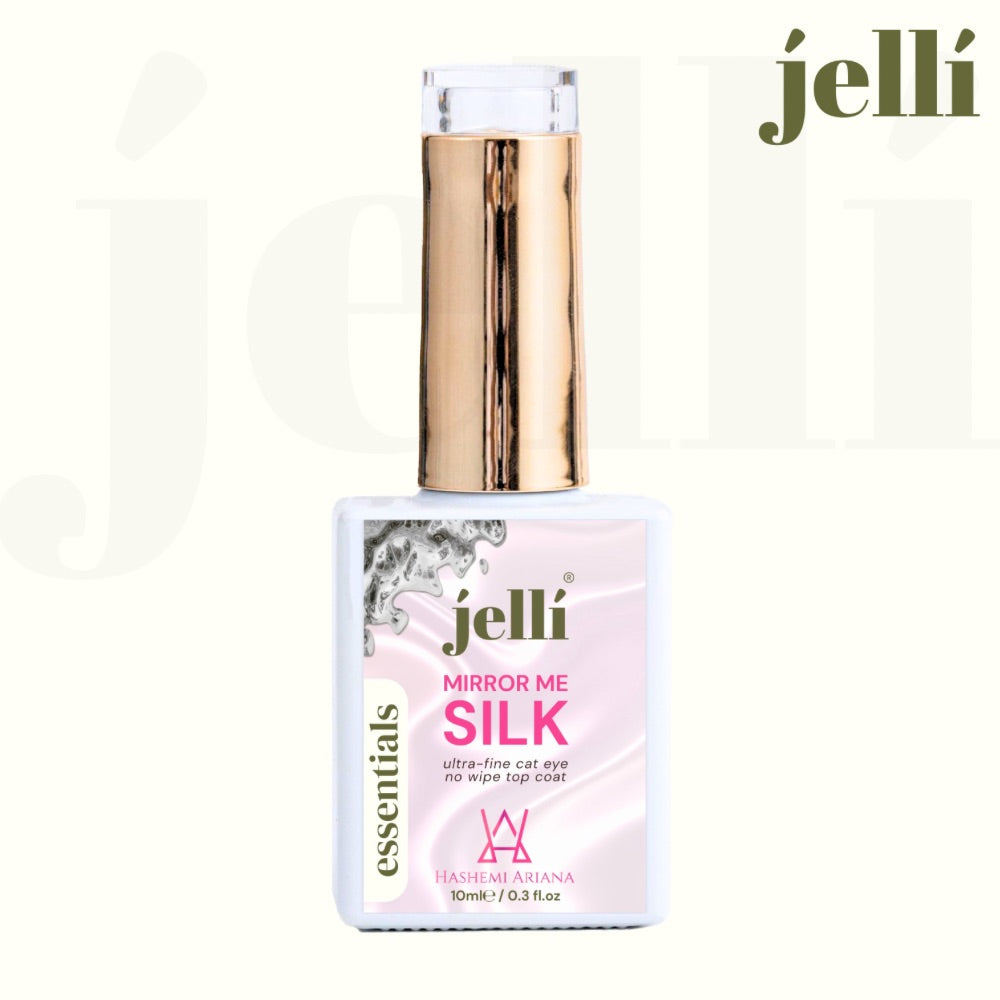 ⚠️‼️ PRECOMANDA‼️⚠️ jellí SILK ultra-fin cat eye UV/LED gel top finish, fara strat de dispersie, 10g x HASHEMI ARIANA