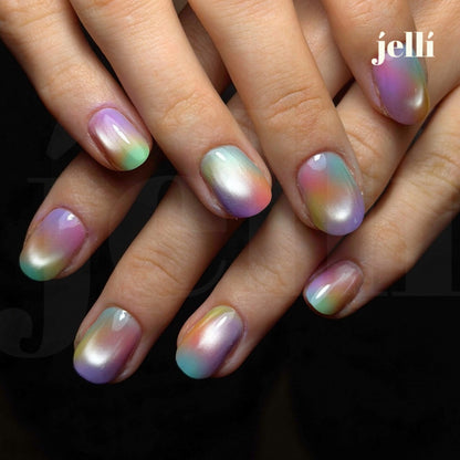 ⚠️‼️ PRECOMANDA‼️⚠️ jellí SILK ultra-fin cat eye UV/LED gel top finish, fara strat de dispersie, 10g x HASHEMI ARIANA