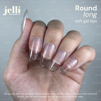 jellí - rotund lung soft gel tips