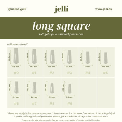 tape measurements for custom luxury press-on nails