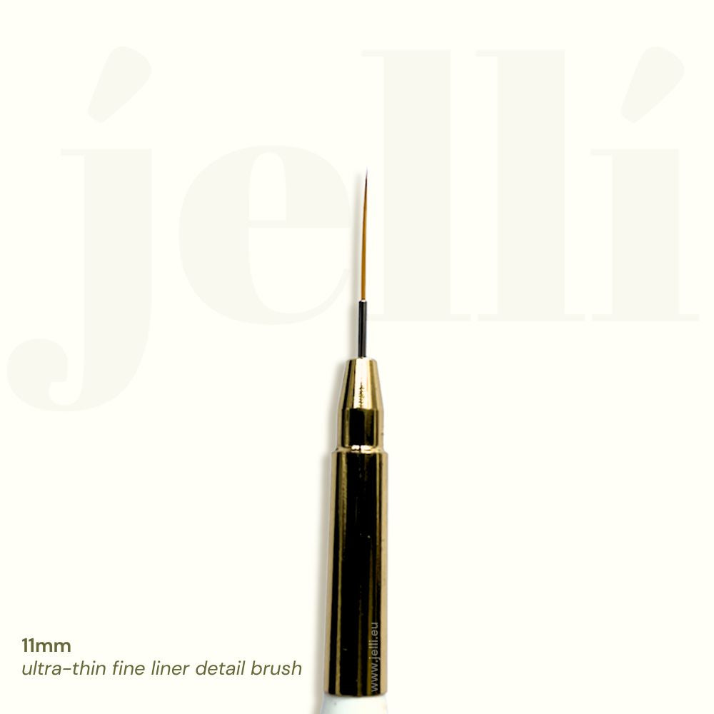 11mm ultra thin detail fine liner brush for nail art & painting