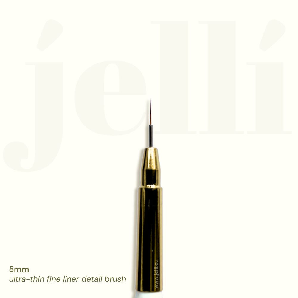 5mm ultra thin detail fine liner brush for nail art & painting