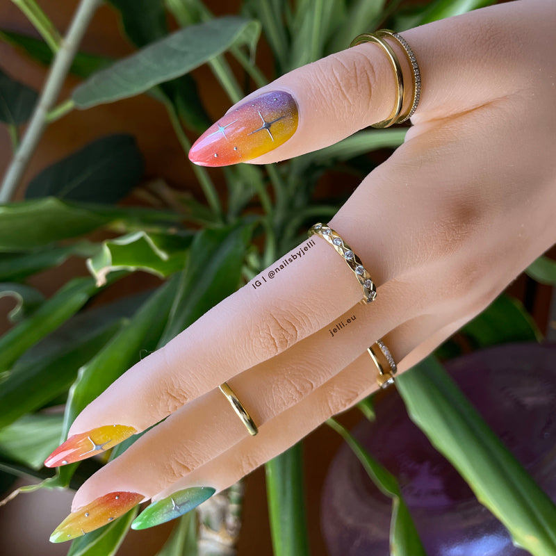 vivid dreams - custom luxury press-on nails set