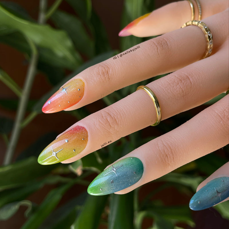 vivid dreams - custom luxury press-on nails set