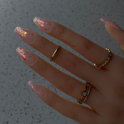 glitter pop - custom luxury press-on nails set