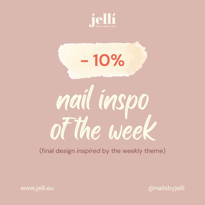 jellí nail inspo of the week custom press-on nails set