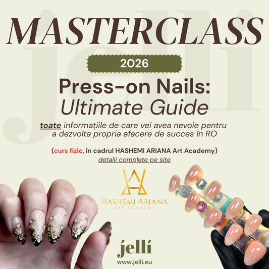 ⭐️ MASTERCLASS - Press-on Nails: Ultimate Guide (RO) - 2026