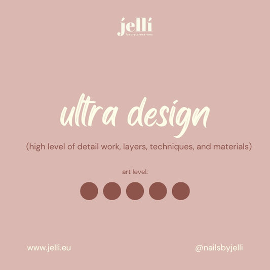 design ultra set unghii press-on custom de lux